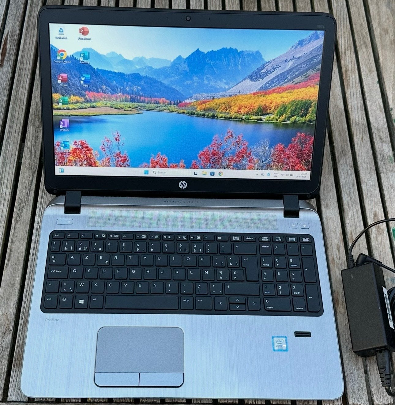 15.6”Hp/ i5-6200U/8gb ddr4/256gb ssd/Win 11/Office/, Informatique & Logiciels, Chargeurs d'ordinateur portable, Enlèvement, Comme neuf