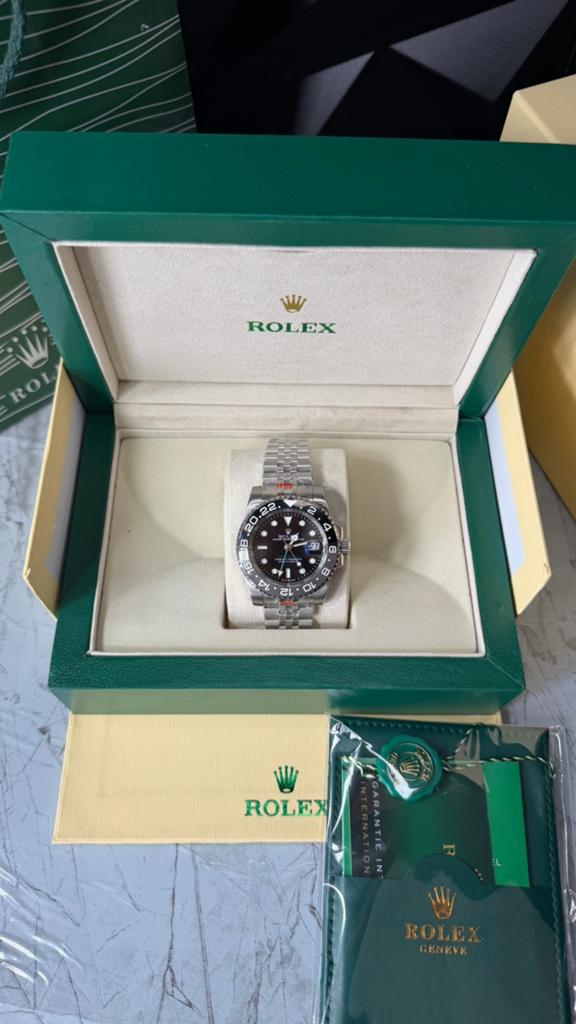 Rolex Bruce Wayne GMT Master, Bijoux, Sacs & Beauté, Enlèvement ou Envoi, Neuf, Rolex