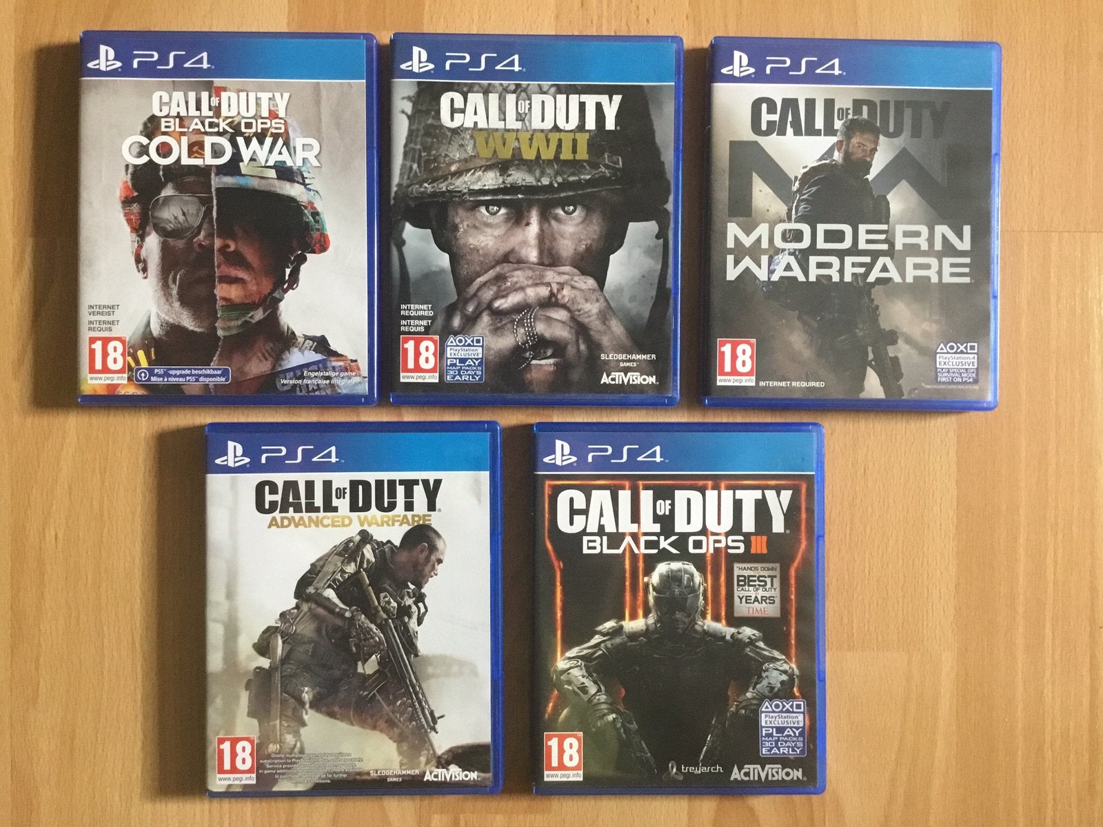 PS4 games Call Of Duty, Ophalen of Verzenden, Zo goed als nieuw
