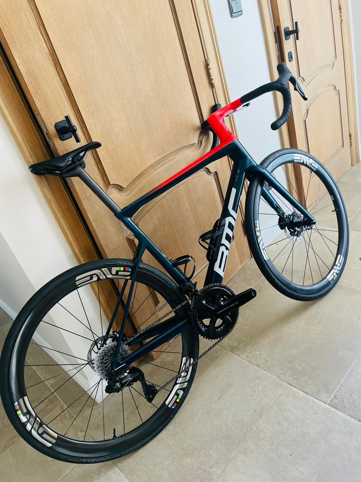 Bmc teammachine slr01 ONE dura ace di2 12 56 NP 13.450€, Vélos & Vélomoteurs, Bmc, Carbone, Enlèvement ou Envoi, Bmc