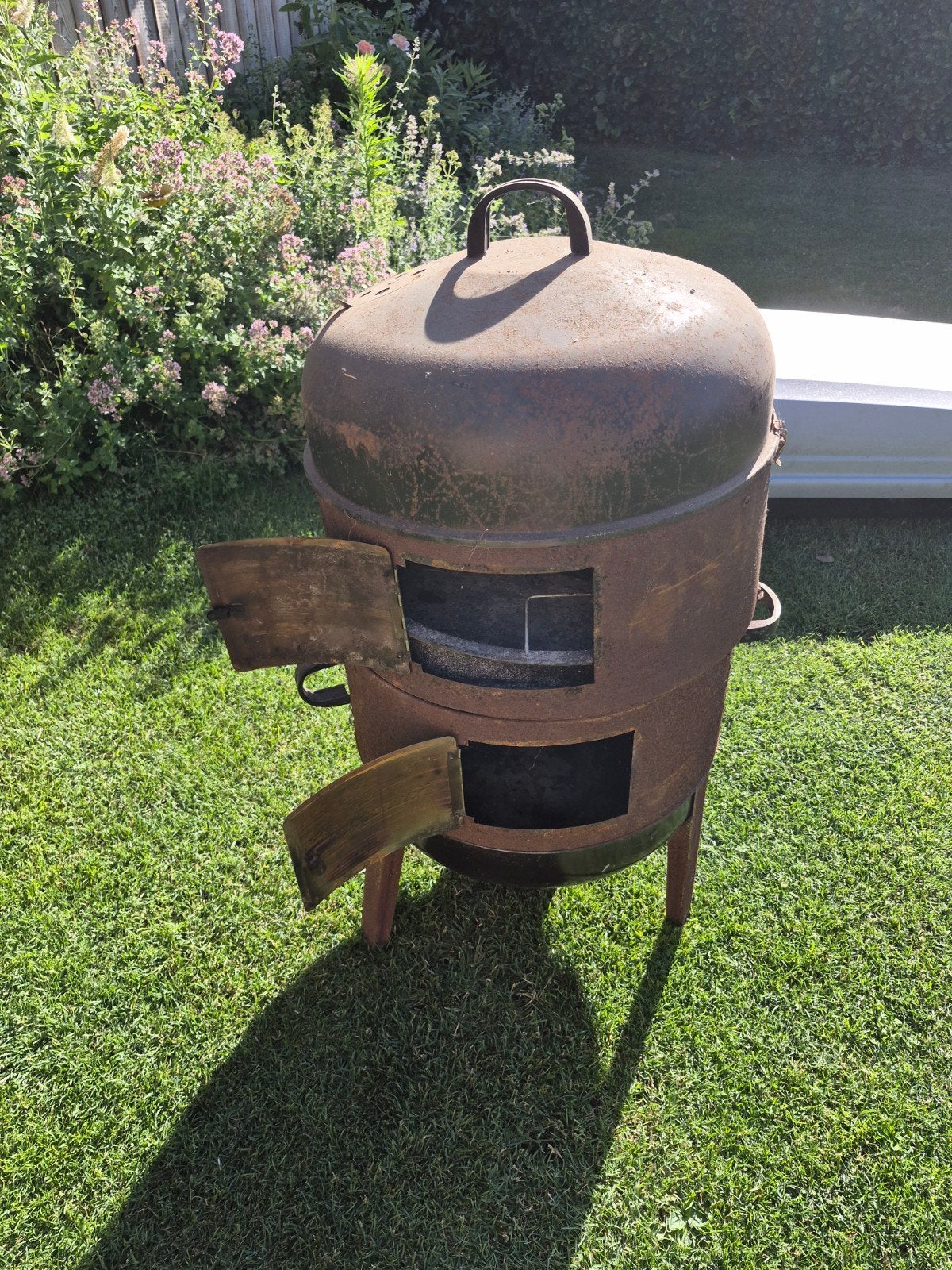 Rookoven/ BBQ/vuurkorf van Barbecook, Enlèvement