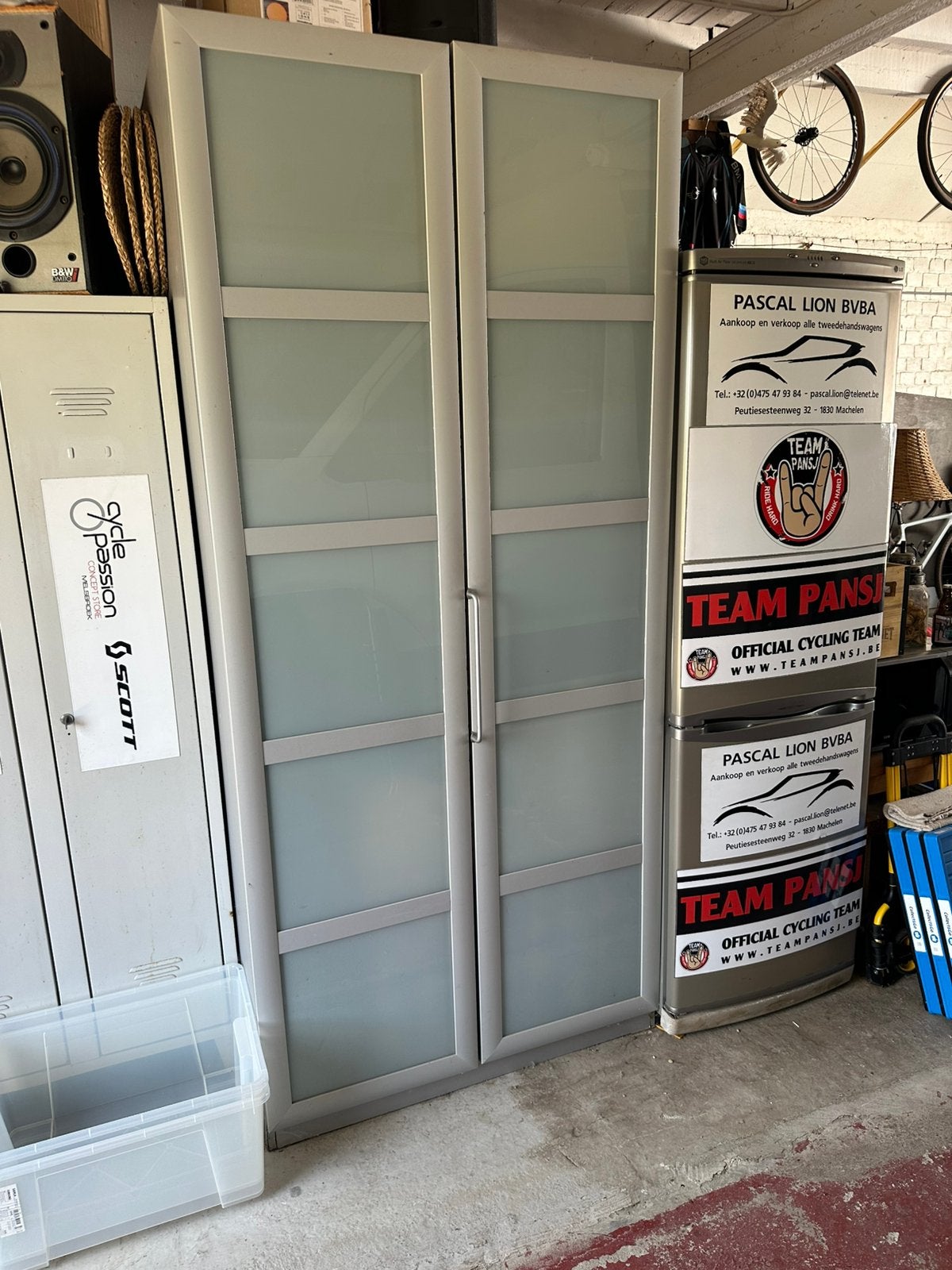 Kast met 2 deuren, Ophalen, Gebruikt, 200 cm of meer, 50 tot 100 cm