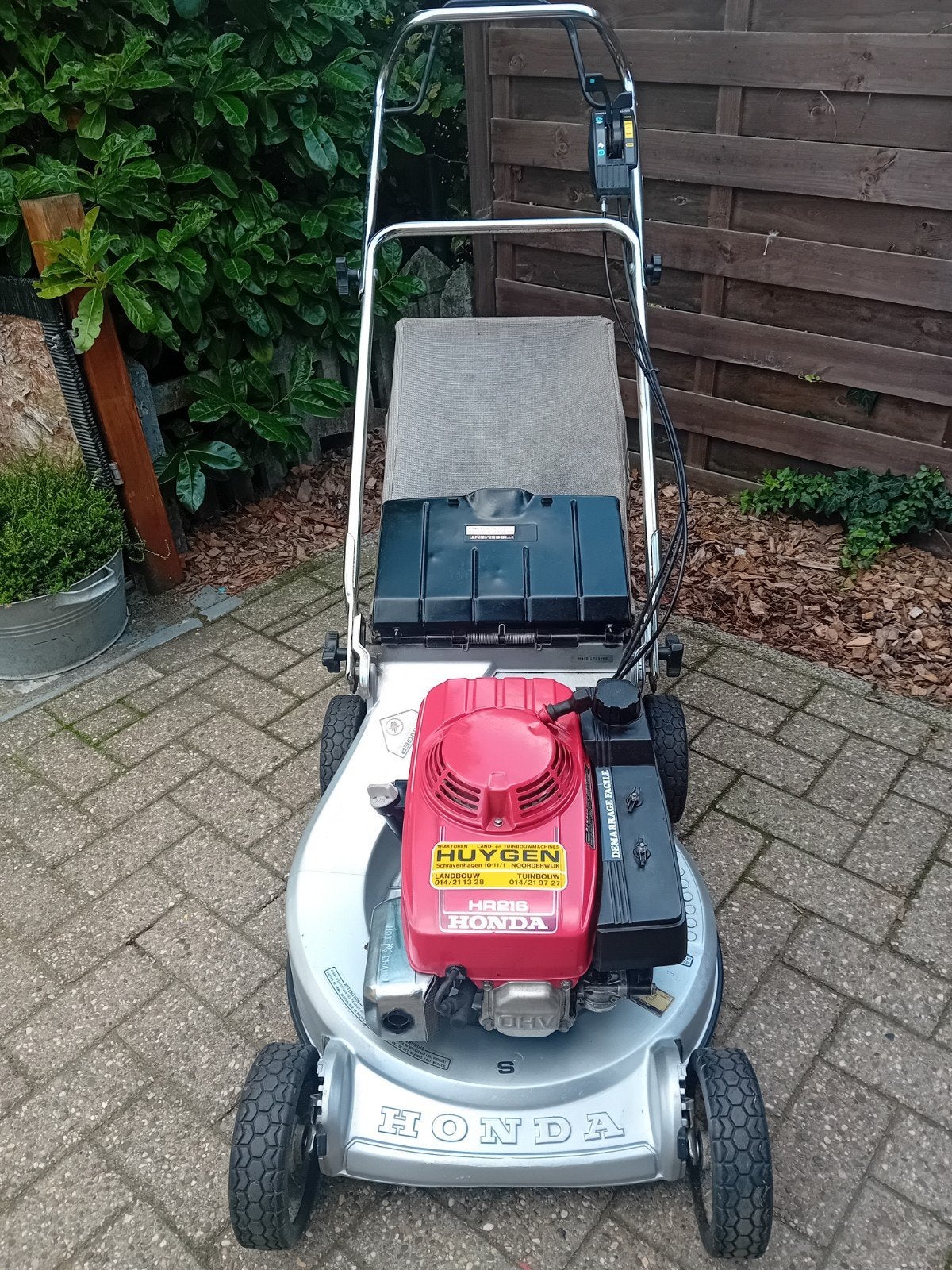 Honda HR216, Ophalen, Versnellingen