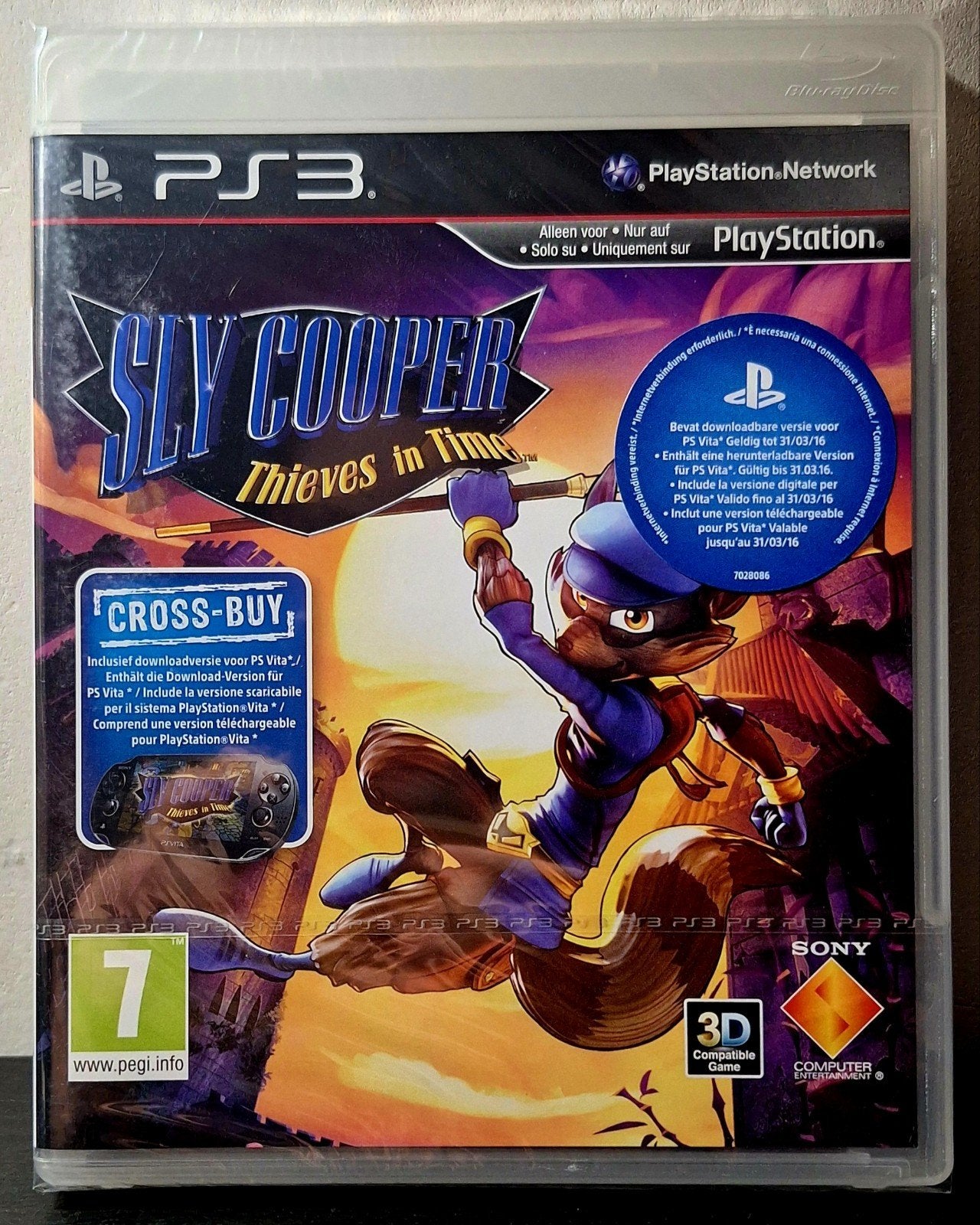 PS3 Sly Cooper : Thieves in Time (Nouveau/ Neuf 🆕️), Consoles de jeu & Jeux vidéo, Enlèvement ou Envoi, Neuf, À partir de 7 ans