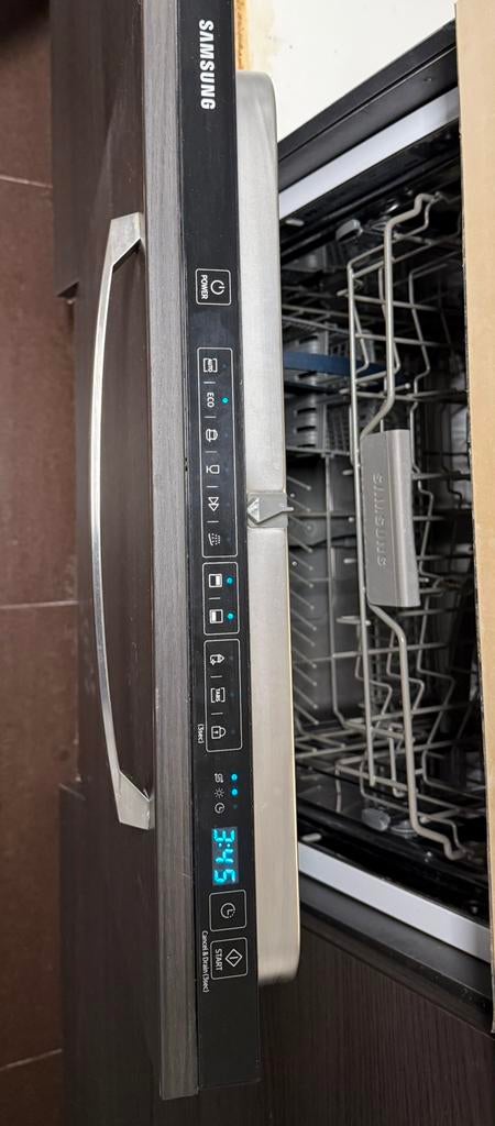 Samsung DW60M6040BB, Electroménager, Lave-vaisselle, 85 à 90 cm, Encastré, Enlèvement, Utilisé