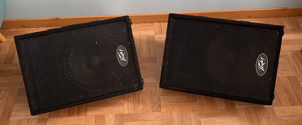 Moniteurs Peavey PVi10, Musique & Instruments, Enlèvement ou Envoi, Utilisé, Moins de 500 watts, Sono