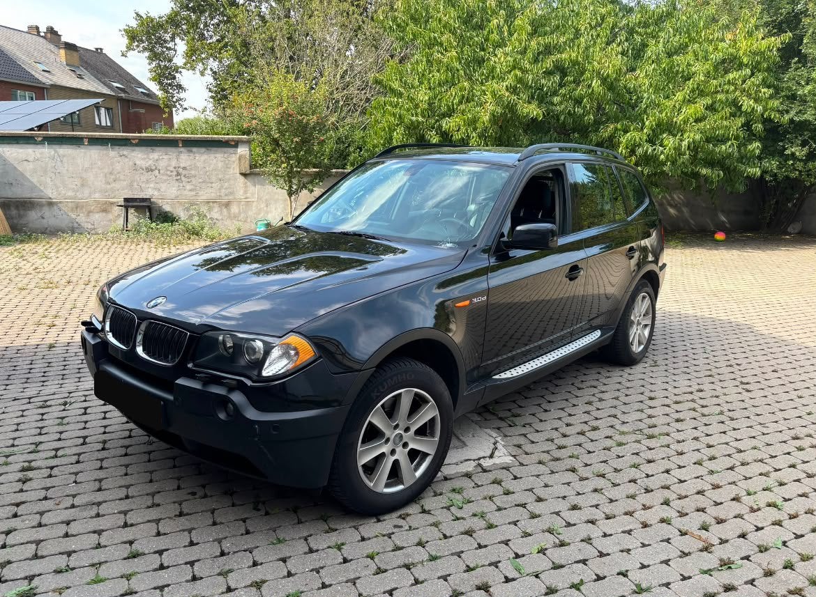 X3 SPORT PAKET AUTOMATIC 3L 260,000KM 2005  0032471654764, Autos, Achat, Entreprise, Noir, Automatique