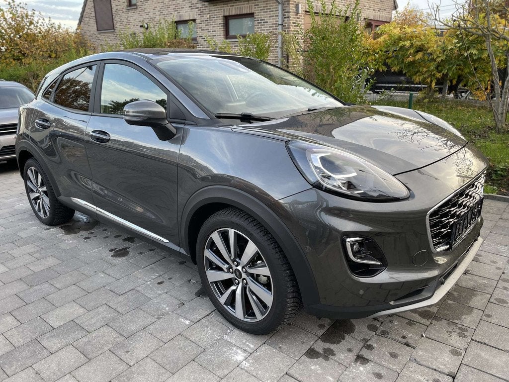 Ford Puma Puma 1.0 EcoBoost Hybrid TITANIUM DESIGN *7391KM*, Auto's, Ford, Overige kleuren, 103 g/km, Lichtsensor, 1760 kg