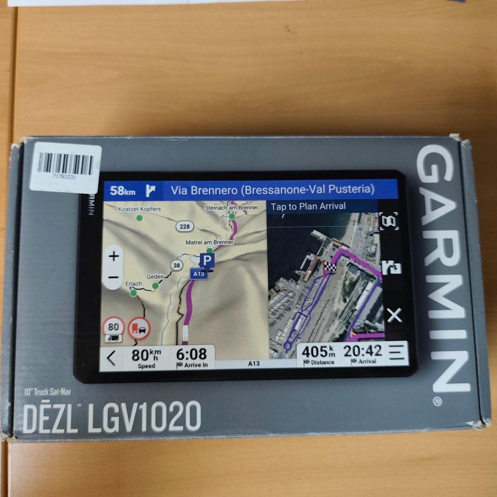 Garmin dēzl LGV1020 Truck navi + speciale beschermhoes ., Auto diversen, Autonavigatie, Verzenden