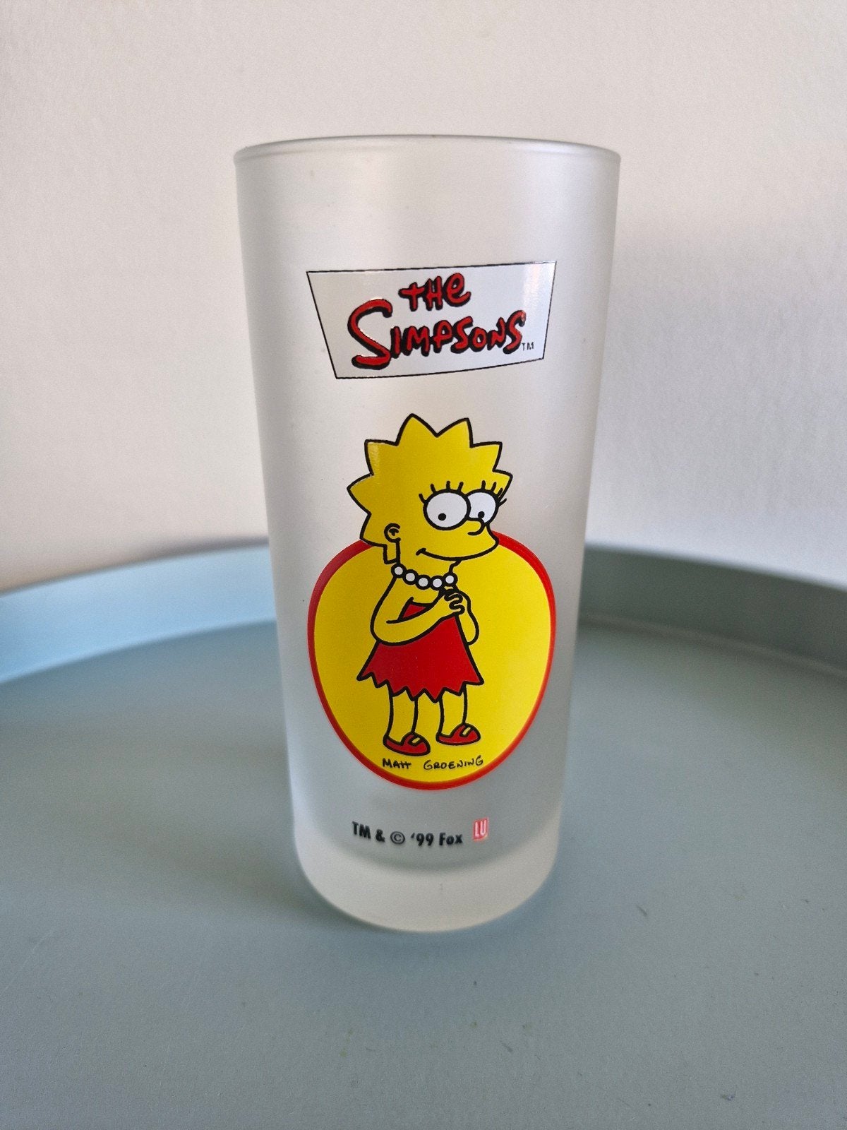 Glas The Simpsons  /1999, Collections, Verres & Petits Verres, Enlèvement ou Envoi