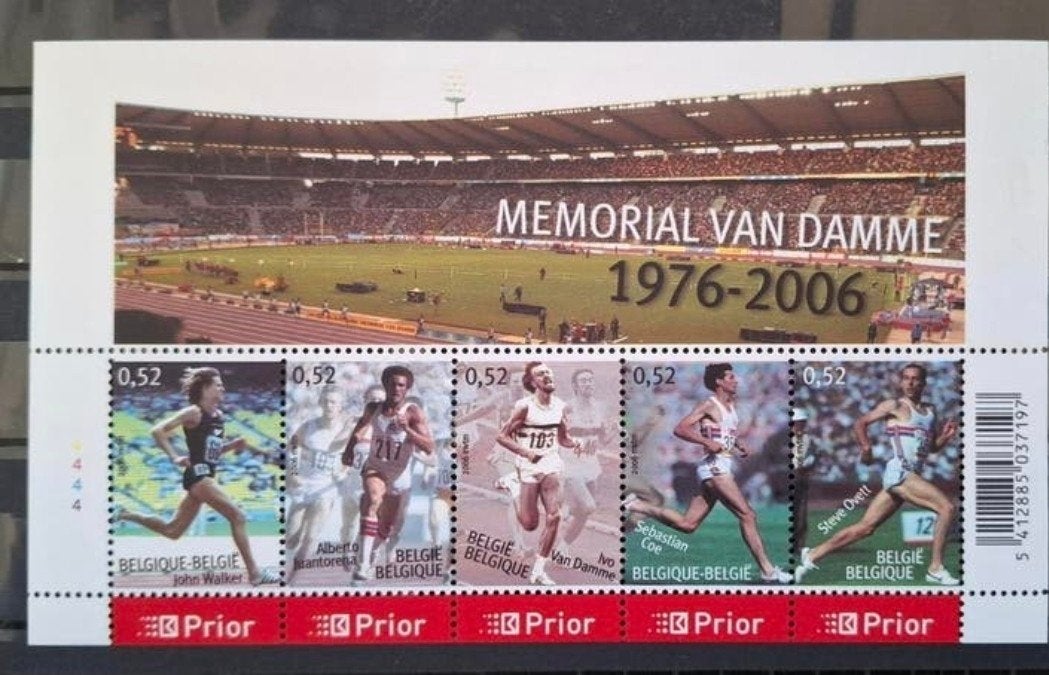 België: OBP 3520/24-BL129 ** Ivo Van Damme 2006., Frankeerzegel, Ophalen of Verzenden, Zonder stempel, Postfris