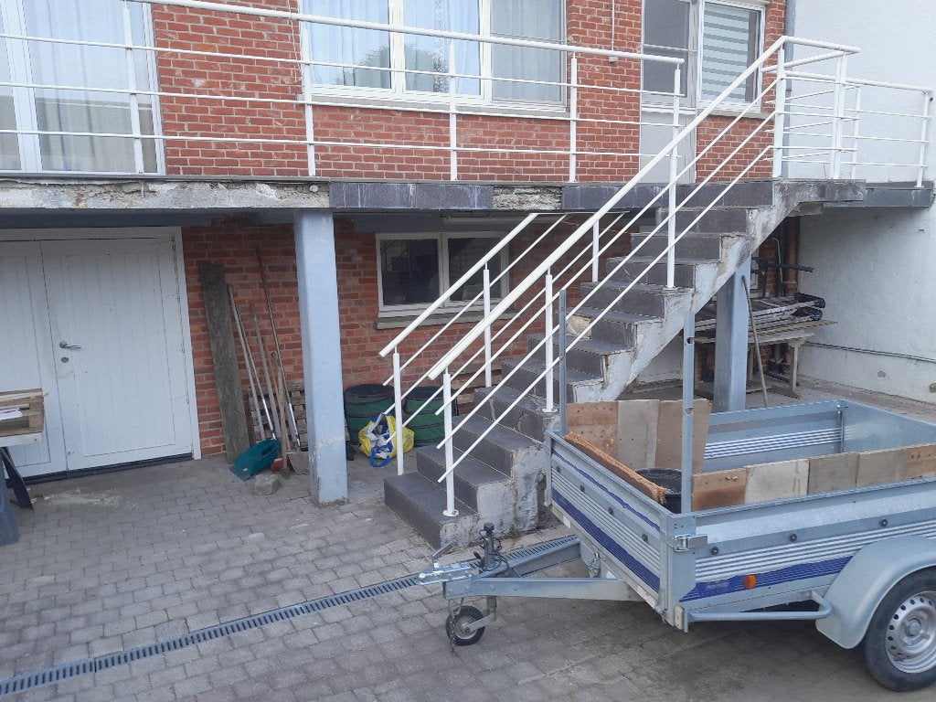 Trapleuning voor terras, Ophalen, Zo goed als nieuw