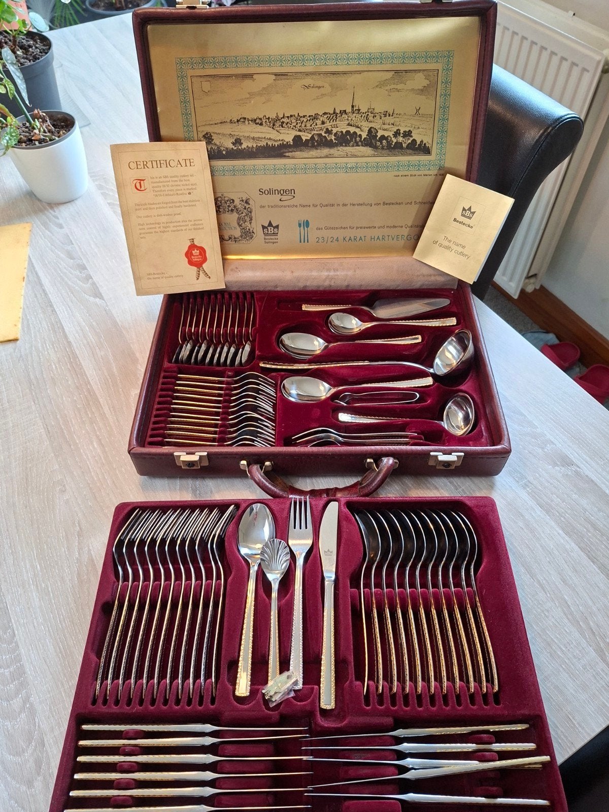 Koffer met gouden hart, Ophalen, Overige materialen, Bestekset, Overige typen