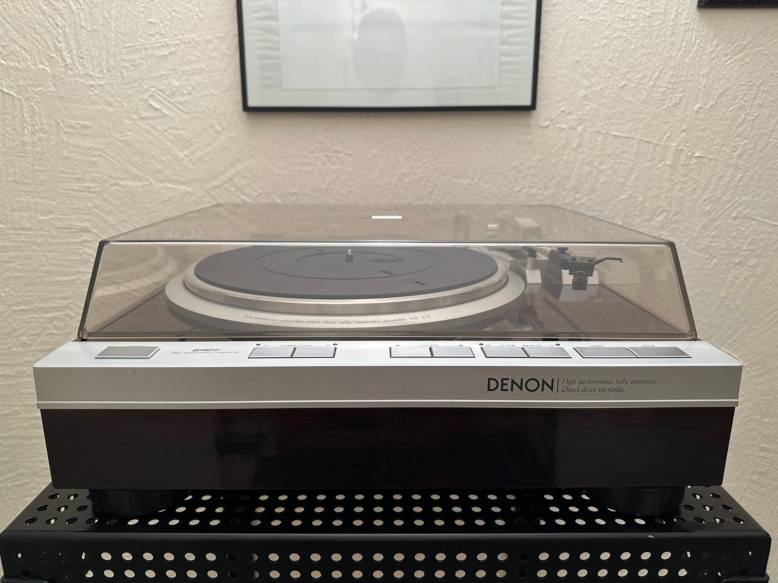 Denon DP-47F, TV, Hi-fi & Vidéo, Autres marques, Tourne-disque, Enlèvement ou Envoi, Comme neuf