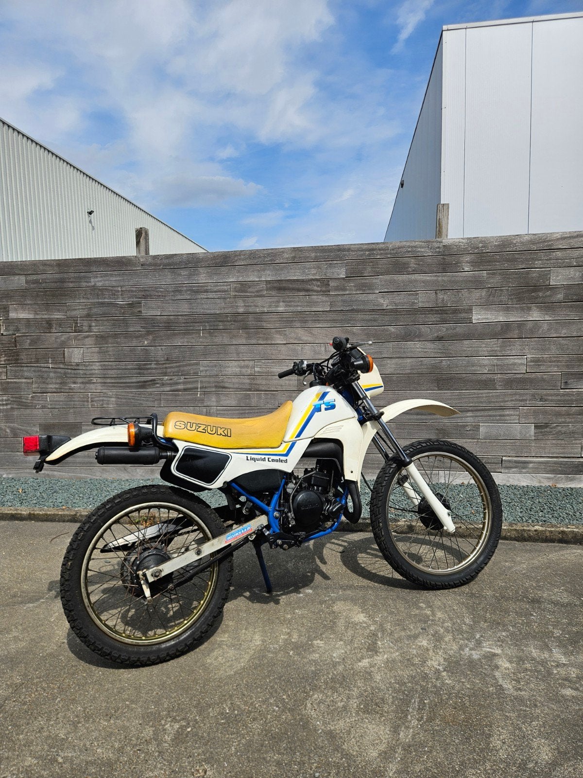 originele suzuki ts50x, Enlèvement