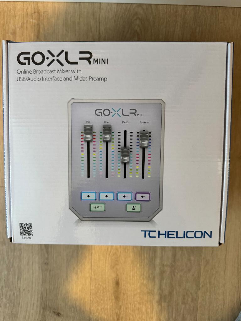 Goxlr mini, Ophalen of Verzenden, Nieuw, Studiomicrofoon