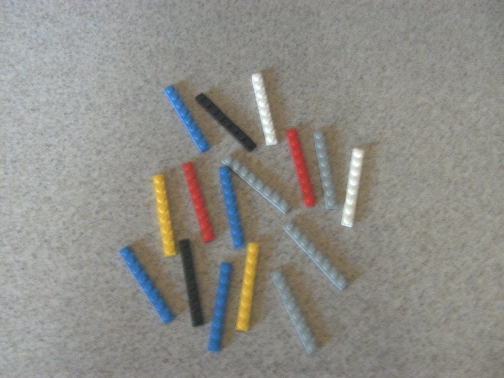 16 Lego plaatjes 1 x 8, Ophalen, Zo goed als nieuw, Losse stenen, Lego