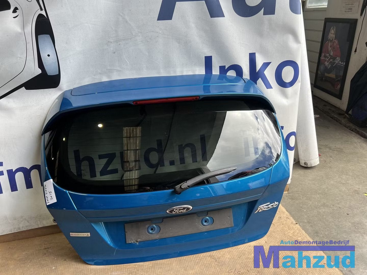 2015 FORD FIESTA 7 Blauw achterklep compleet 5drs 2008-2017, Gebruikt, Deur, Info@ford.com, Ford