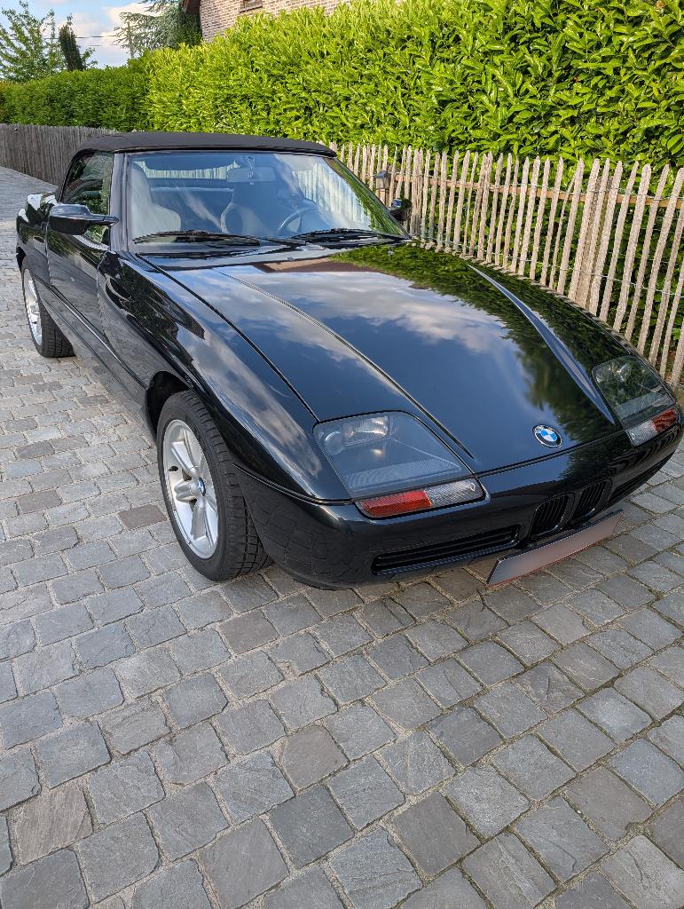 BMW Z1 (1990), Auto's, BMW, Achterwielaandrijving, Cabriolet, Alcantara, Zwart