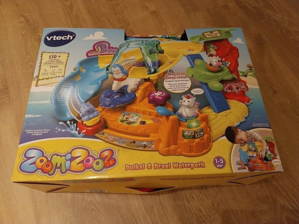 Vtech Zoomizooz Duikel & Draai Waterpark, Kinderen en Baby's, Speelgoed | Vtech, Ophalen, Gebruikt