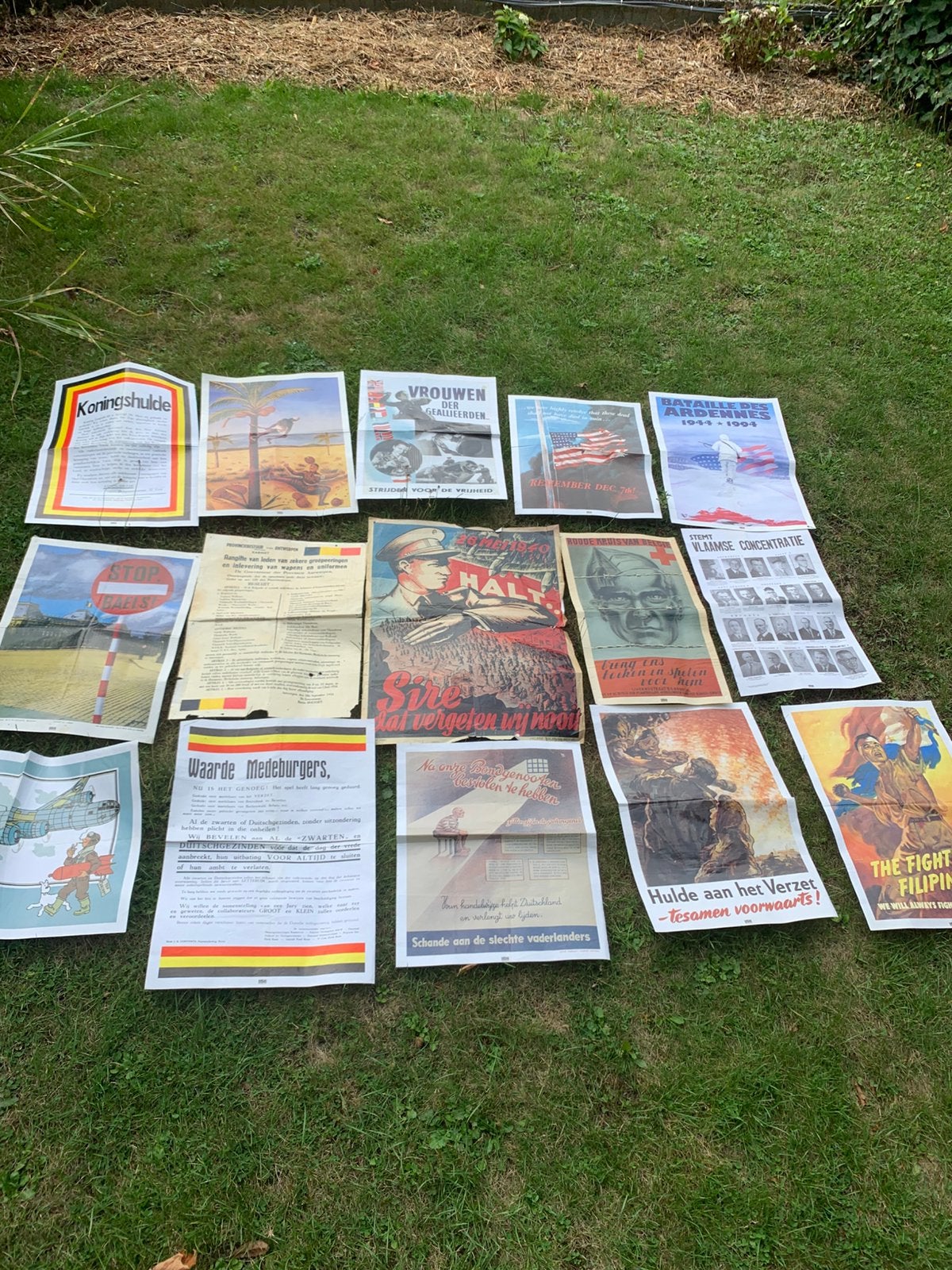 Affiches de guerre, affiches, ABBL, etc., Enlèvement ou Envoi, Armée de terre, Photo ou Poster