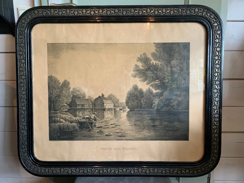 2 late 19de eeuwse prenten, Antiek en Kunst, Ophalen