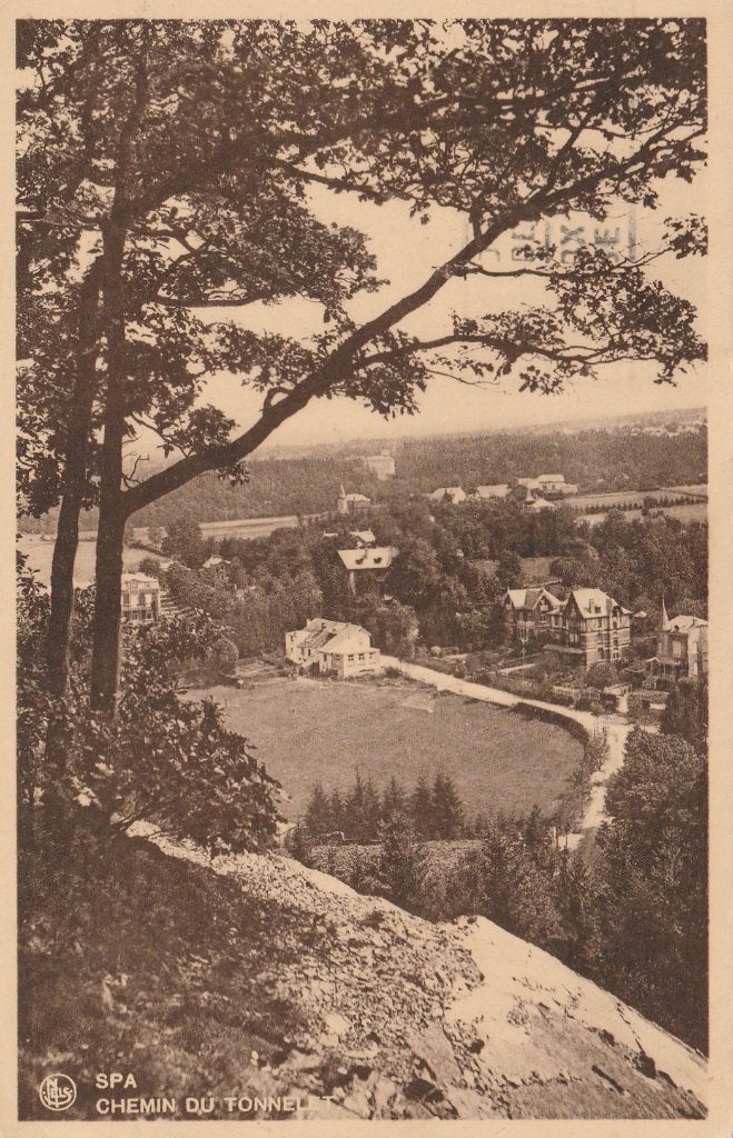 SPA -  Tonnelet Weg, Ophalen of Verzenden, 1920 tot 1940, Gelopen, Luik