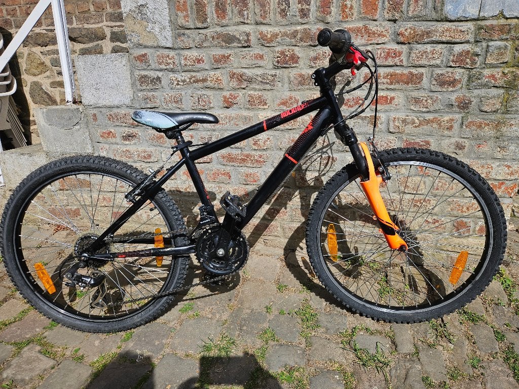 vtt 24 pouces rockrider, Vélos & Vélomoteurs, Frein sur jante, Comme neuf, Enlèvement, Rockrider