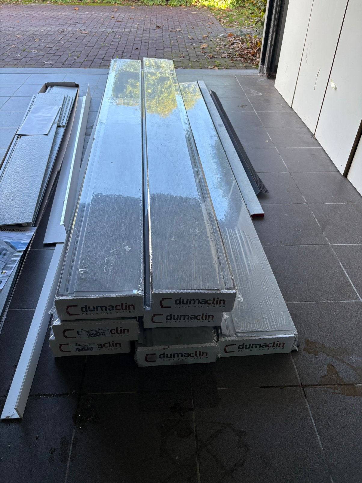 gevelbekleding Dumaclin grijs, Ophalen, Nieuw, Overige materialen, Minder dan 20 mm