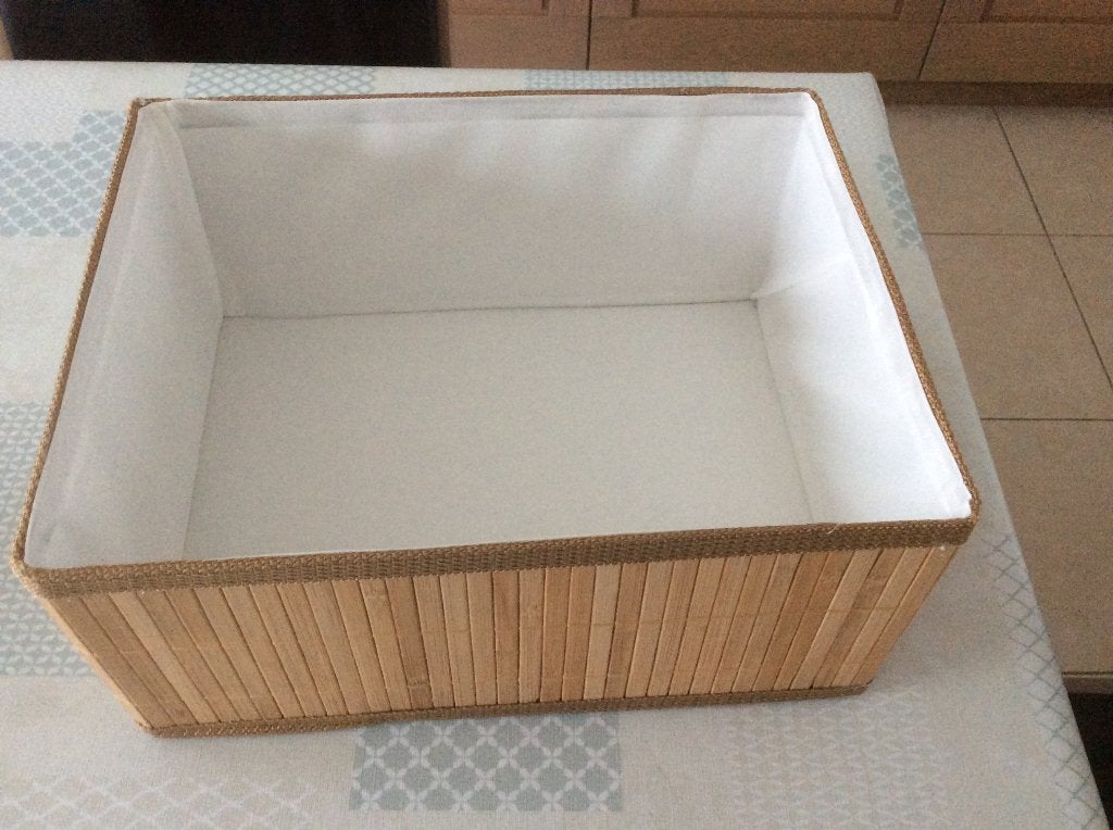 geschenkenmand vaste prijs, Ophalen of Verzenden, Zo goed als nieuw, Rechthoekig, Mand