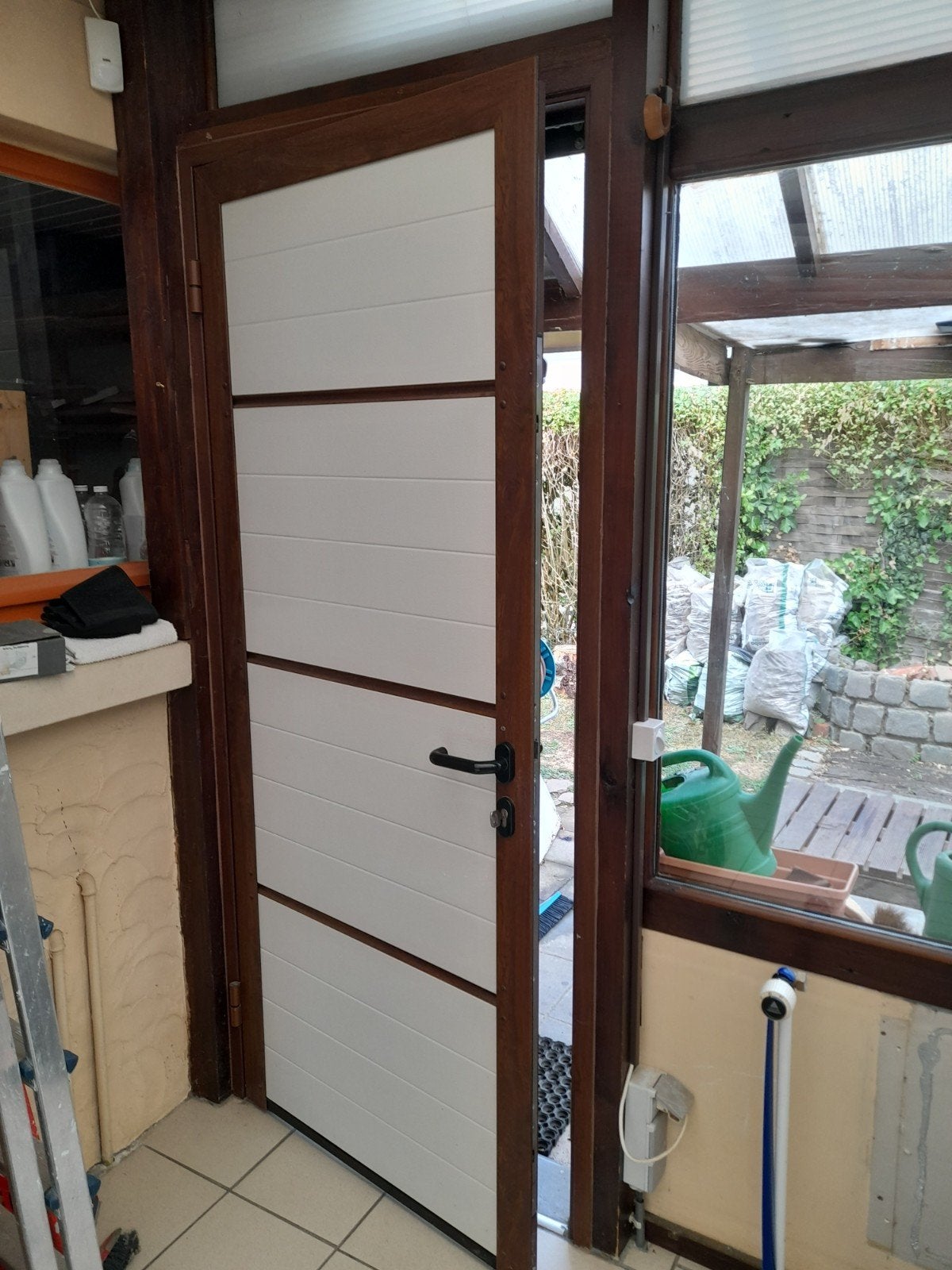 Porte pvc, Bricolage & Construction, Enlèvement, Utilisé, Autres types
