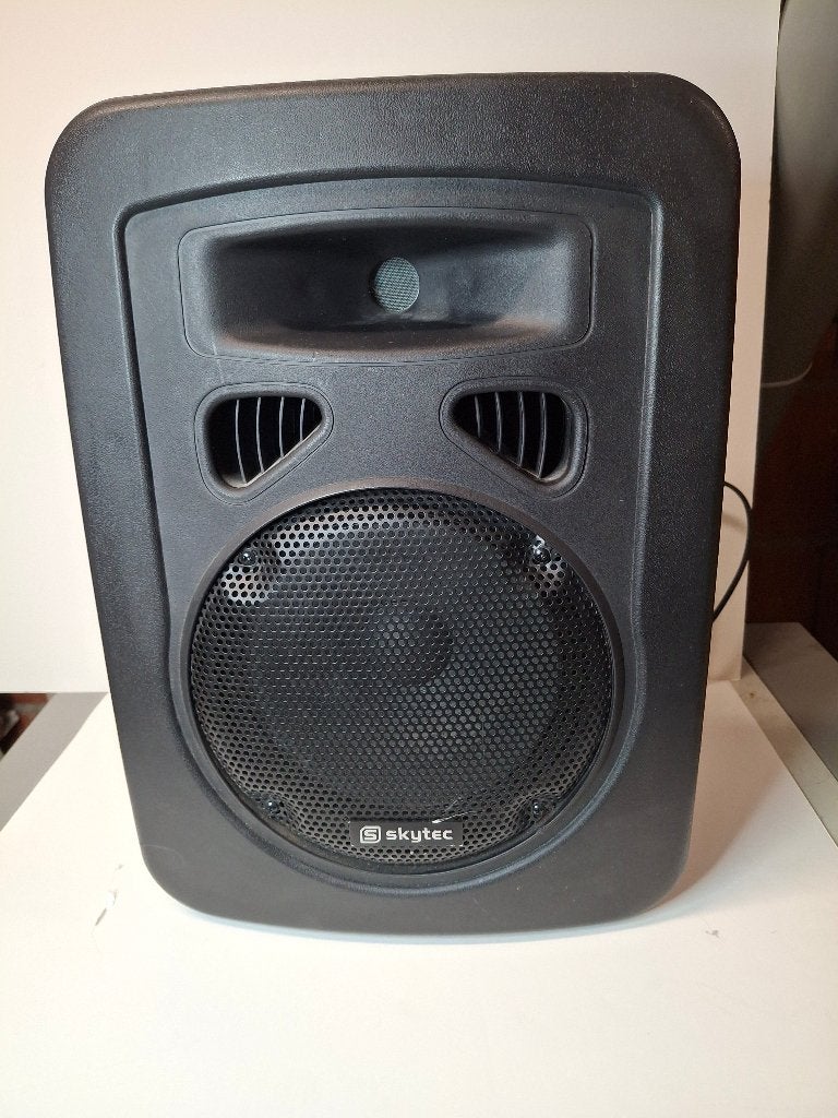 Skytec Actieve Speaker, Audio, Tv en Foto, Luidsprekerboxen, Gebruikt, Party speaker, 60 tot 120 watt, AUX-ingang
