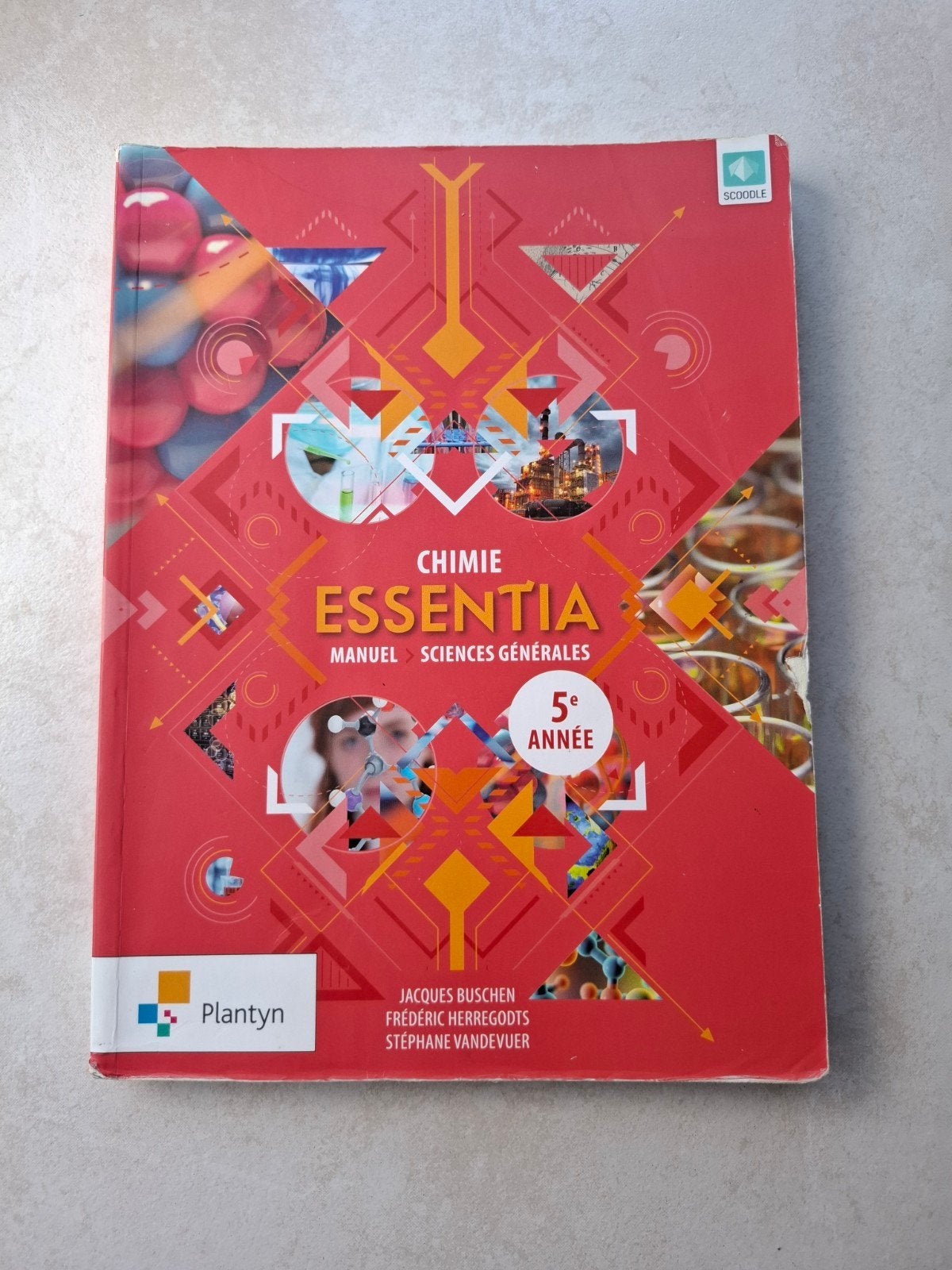 Essentia chimie 5 sciences générales, Enlèvement, Chimie