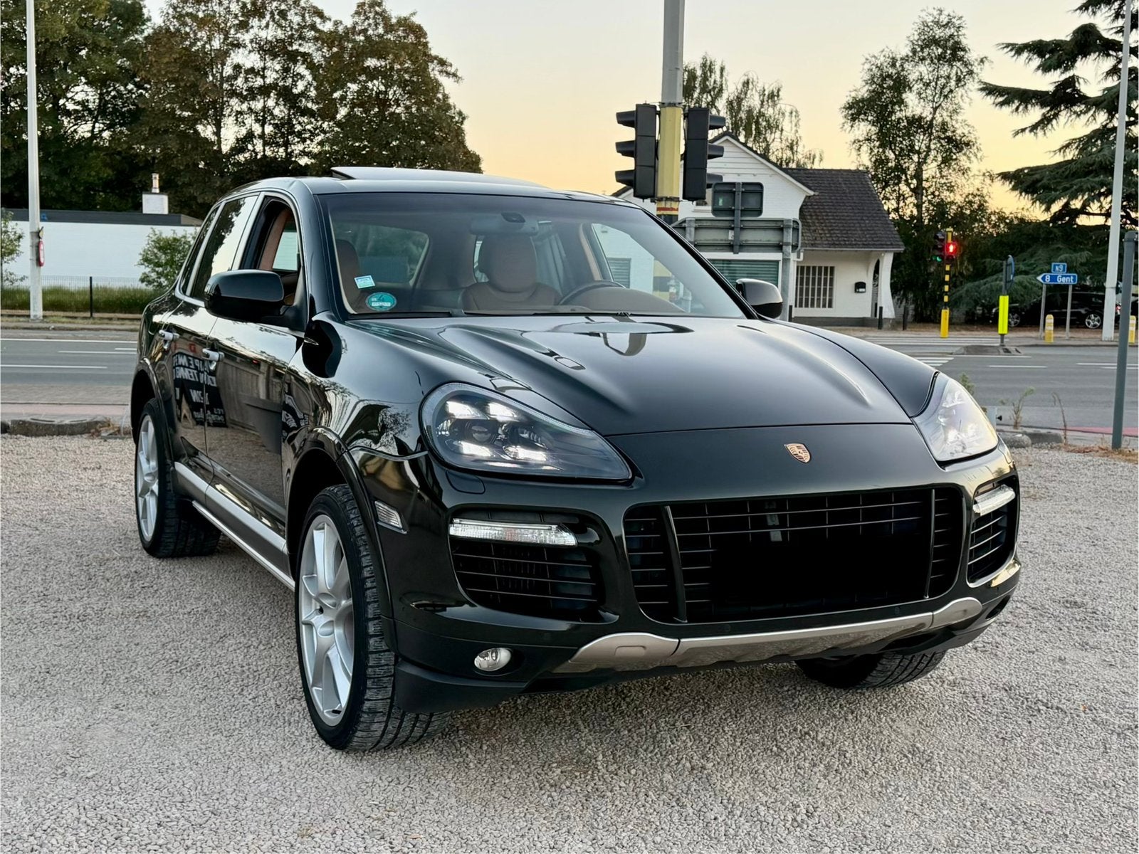 Porsche Cayenne Turbo 4.8 Lichte vracht 2008 Tax 150€, Auto's, Porsche, Automaat, Cayenne, Bedrijf, Dealer onderhouden