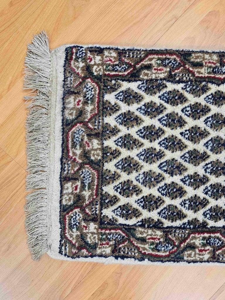 Oosters tapijt 58/39 cm, Huis en Inrichting, Ophalen of Verzenden, Gebruikt, Meerkleurig, Oosters