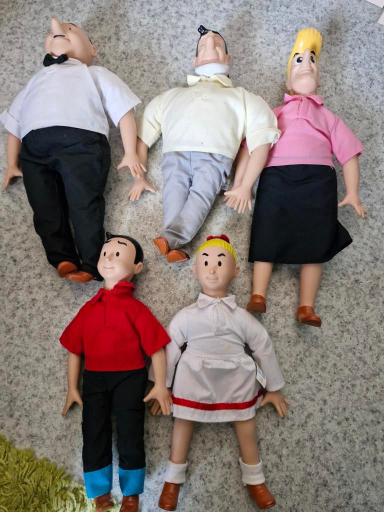 Suske & wiske poppen (collector item), Ophalen of Verzenden