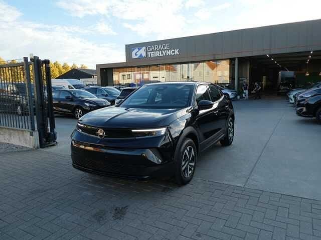 Opel Mokka Electric 156pk Edition Luxe Automaat '25 7000km, Auto's, Automaat, 114 kW, Lederen bekleding, Zwart