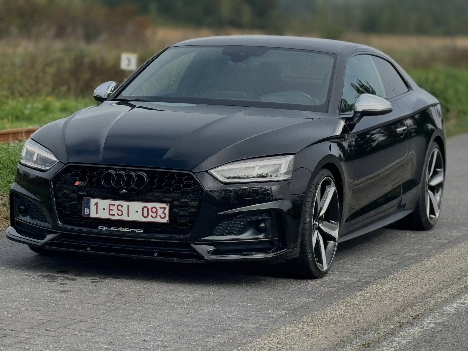 Audi S5 3.0 TFSI Quattro, Auto's, Automaat, 4 zetels, Euro 6, Zwart