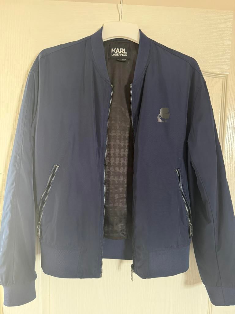 Karl Lagerfeld bomberjack – maat S, Enlèvement, Comme neuf, Taille 36 (S)