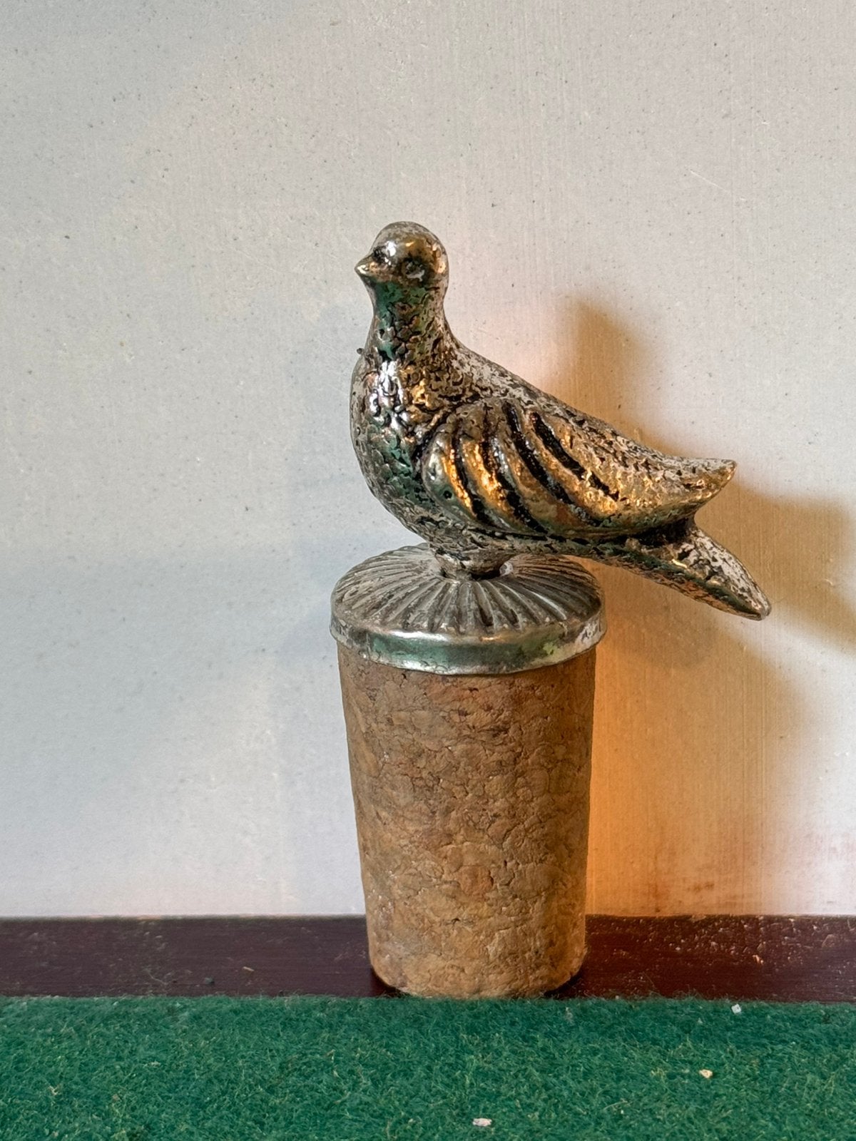 Ancien bouchon de bouteille en forme de colombe, Collections, Enlèvement ou Envoi, Comme neuf