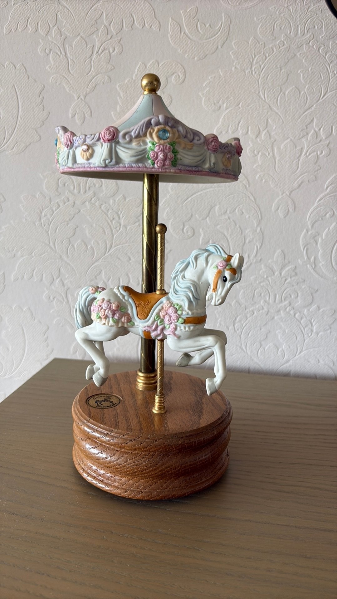 Muziekdoos carrousel, Maison & Meubles, Accessoires pour la Maison | Étagères, Enlèvement, Comme neuf