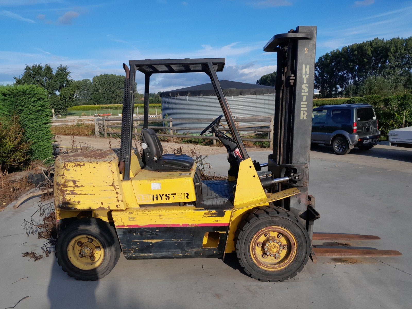 heftruck  3,5Ton, Articles professionnels, Machines & Construction | Chariots élévateurs & Transport interne, Diesel, Hyster, Chariot élévateur