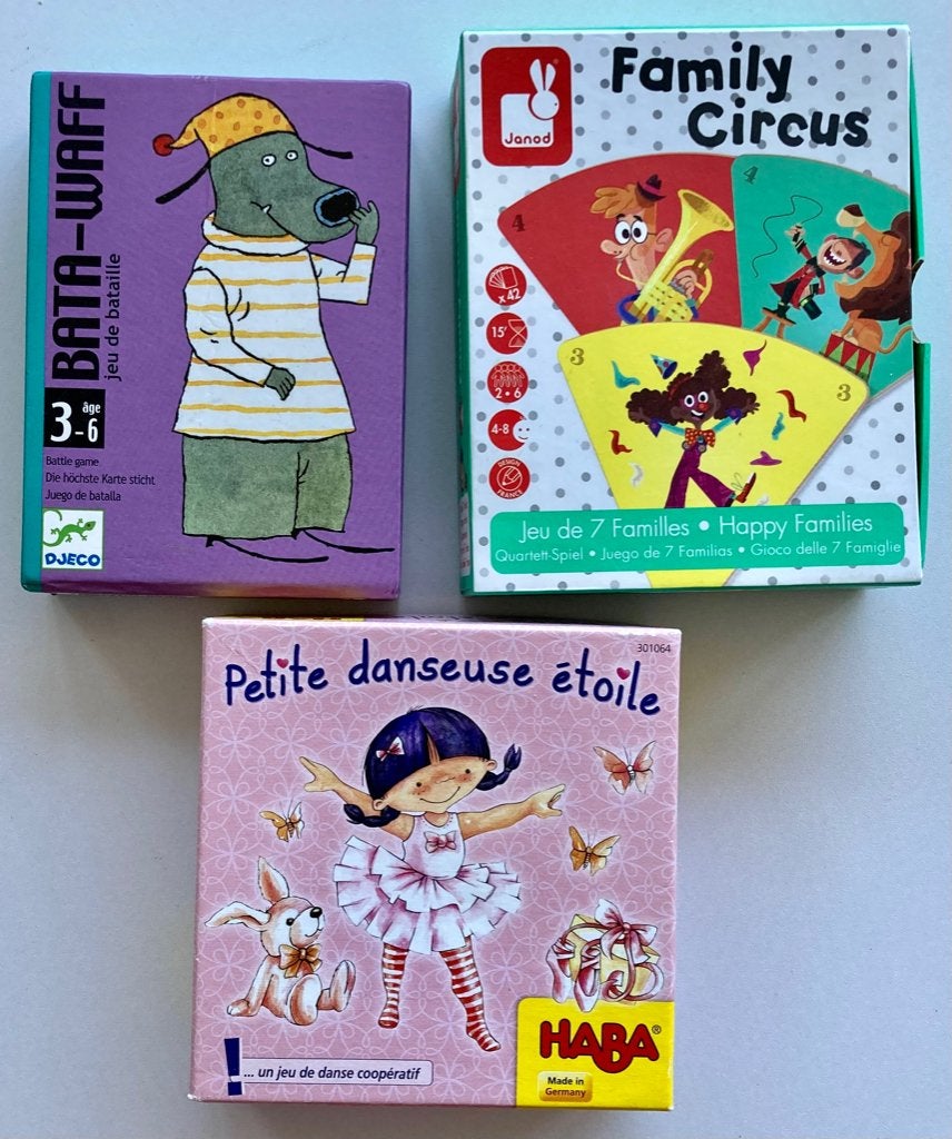 3 jeux de poche pour voyage à partir de 4 ans, Ophalen of Verzenden, Gebruikt