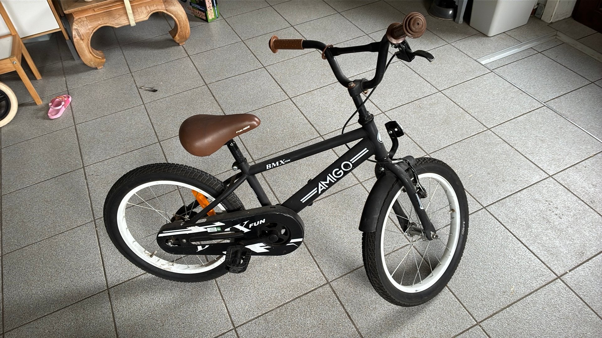 BMX - 18 inch, Fietsen en Brommers, Ophalen, Terugtraprem, 16 tot 20 inch, Zo goed als nieuw