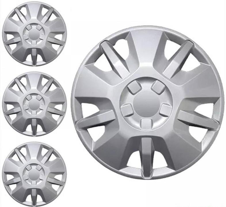 Wieldop zonder logo 15 inch new (set van 4 stuks), Caravans en Kamperen