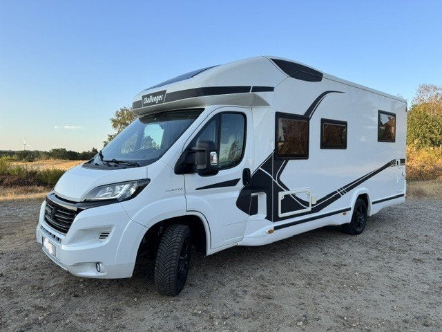 Mobilhome Fiat Ducato Challenger, Auvent, Fiat, Boîte manuelle, Serrures de sécurité