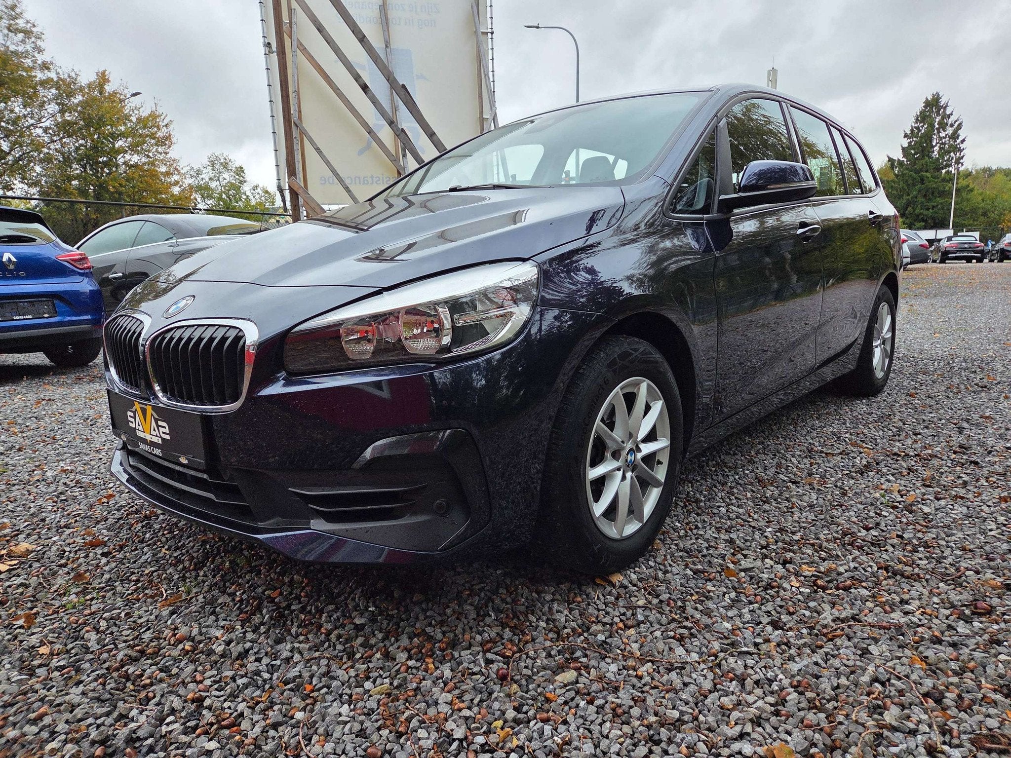 BMW 216 216i Gran Tourer, Auto's, Stof, Gebruikt, Lichtsensor, Blauw