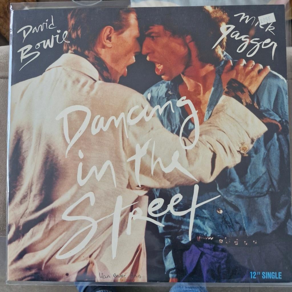 12" 45t David Bowie et Mick Jagger, «Dancing on the Street», 12 pouces, Pop rock, Enlèvement ou Envoi, 1980 - 1989