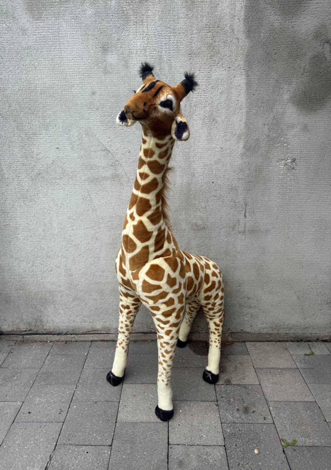 Melissa & Doug Grote Pluche Giraffe (Lifesize Grote Knuffel, Ophalen, Zo goed als nieuw