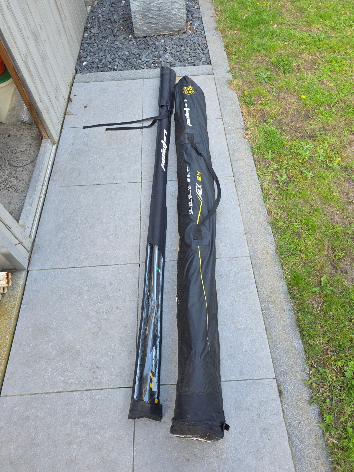 Point 7 Acx 8.4 + k80 490 SDM mast amper gebruikt, Watersport en Boten, Ophalen, Point-7, 8 m² of meer, Met draagtas